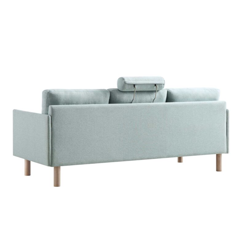 Timber Sage Green Fabric Sofa, 3-Seater - Image 9