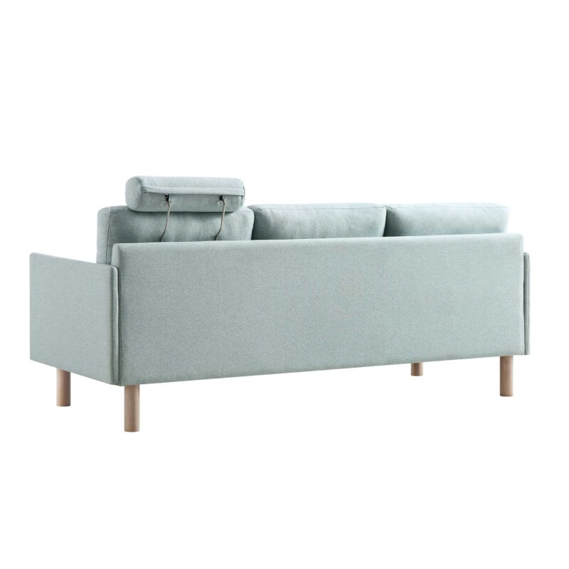 Timber Sage Green Fabric Sofa, 3-Seater - Image 10