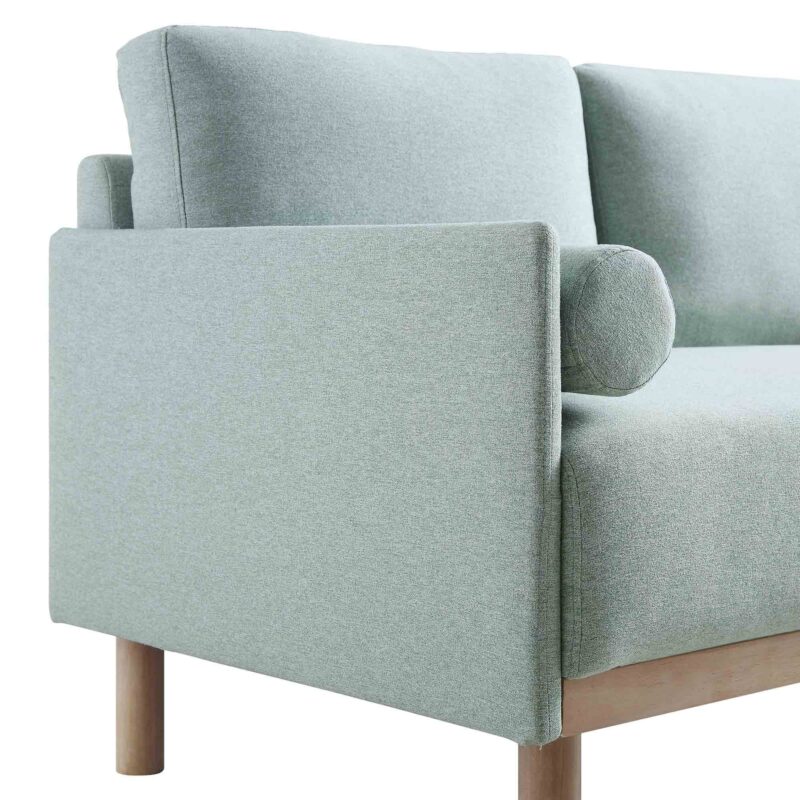 Timber Sage Green Fabric Sofa, 3-Seater - Image 12