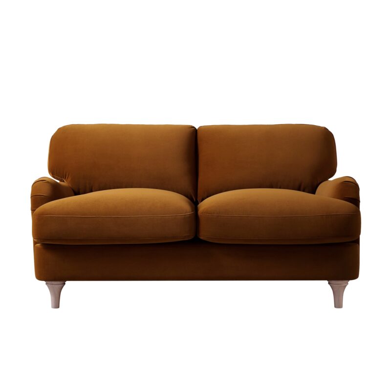 Daphnis Cinnamon Velvet Sofa, 2-Seater - Image 4