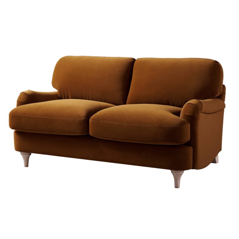 Daphnis Cinnamon Velvet Sofa, 2-Seater - Image 5