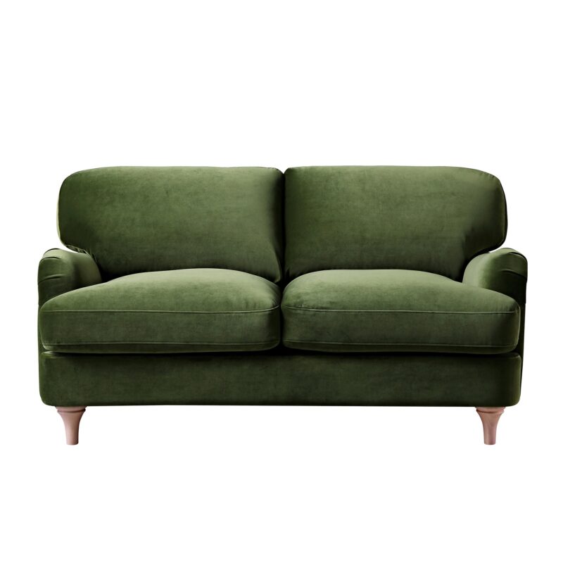 Daphnis Fern Green Velvet Sofa, 2-Seater - Image 5