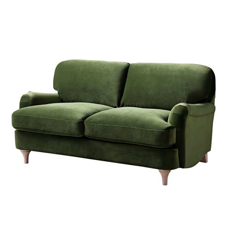Daphnis Fern Green Velvet Sofa, 2-Seater - Image 6