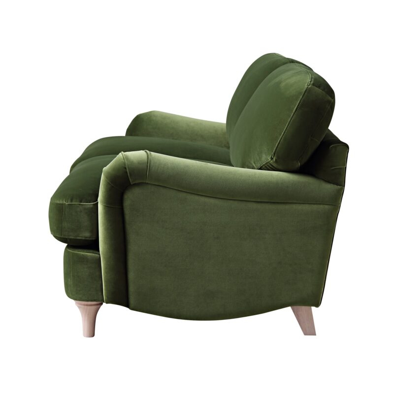 Daphnis Fern Green Velvet Sofa, 2-Seater - Image 8