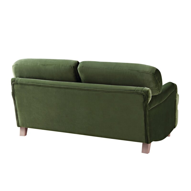 Daphnis Fern Green Velvet Sofa, 2-Seater - Image 10