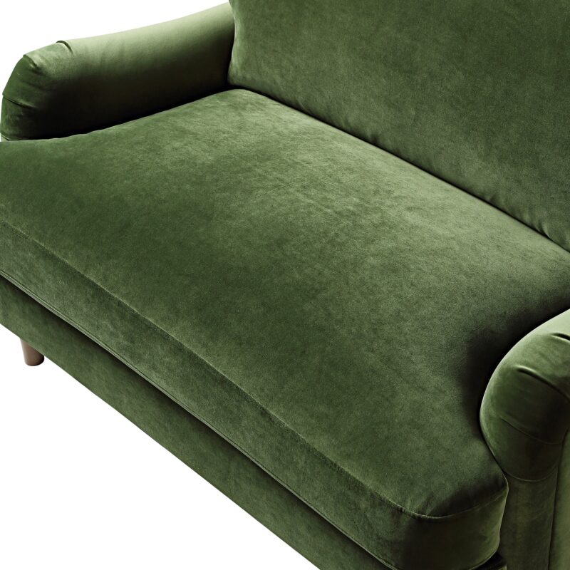 Daphnis Fern Green Velvet Sofa, Loveseat - Image 10