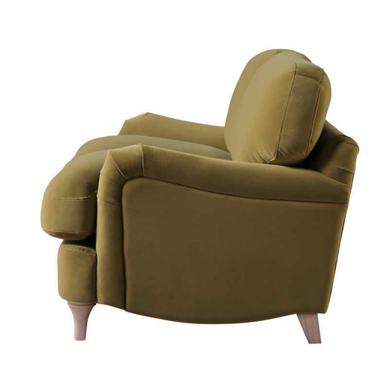 Daphnis Fudge Velvet Sofa, 2-Seater - Image 7