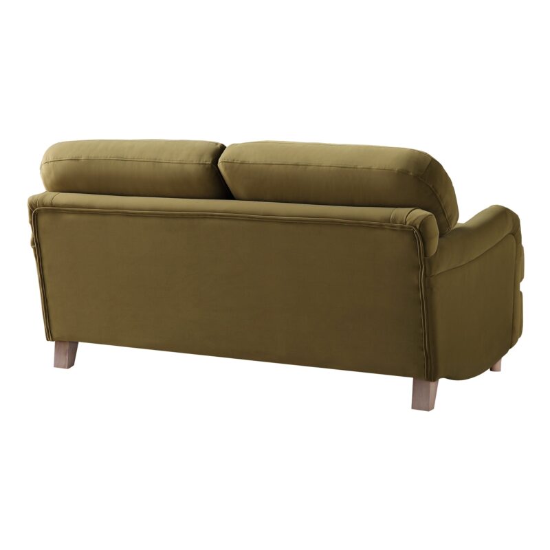 Daphnis Fudge Velvet Sofa, 2-Seater - Image 8