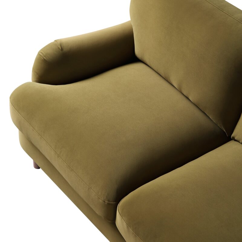 Daphnis Fudge Velvet Sofa, 2-Seater - Image 10