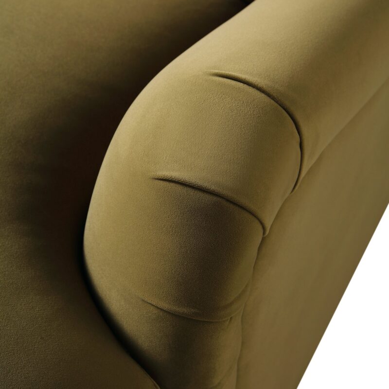 Daphnis Fudge Velvet Sofa, 2-Seater - Image 11