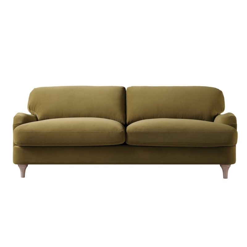 Daphnis Fudge Velvet Sofa, 3-Seater - Image 5
