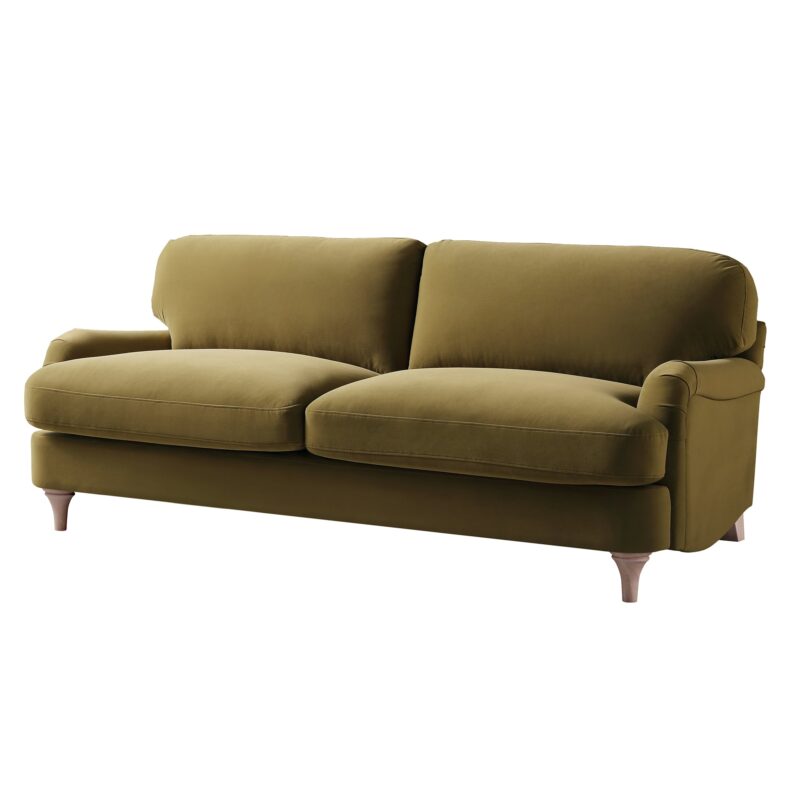 Daphnis Fudge Velvet Sofa, 3-Seater - Image 6