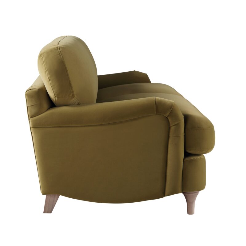 Daphnis Fudge Velvet Sofa, 3-Seater - Image 7