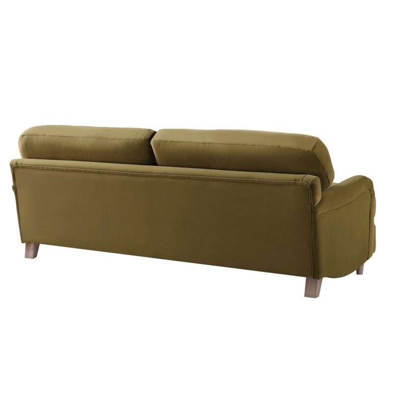 Daphnis Fudge Velvet Sofa, 3-Seater - Image 9