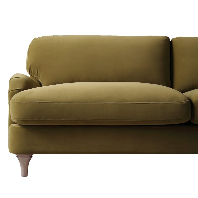 Daphnis Fudge Velvet Sofa, 3-Seater - Image 11