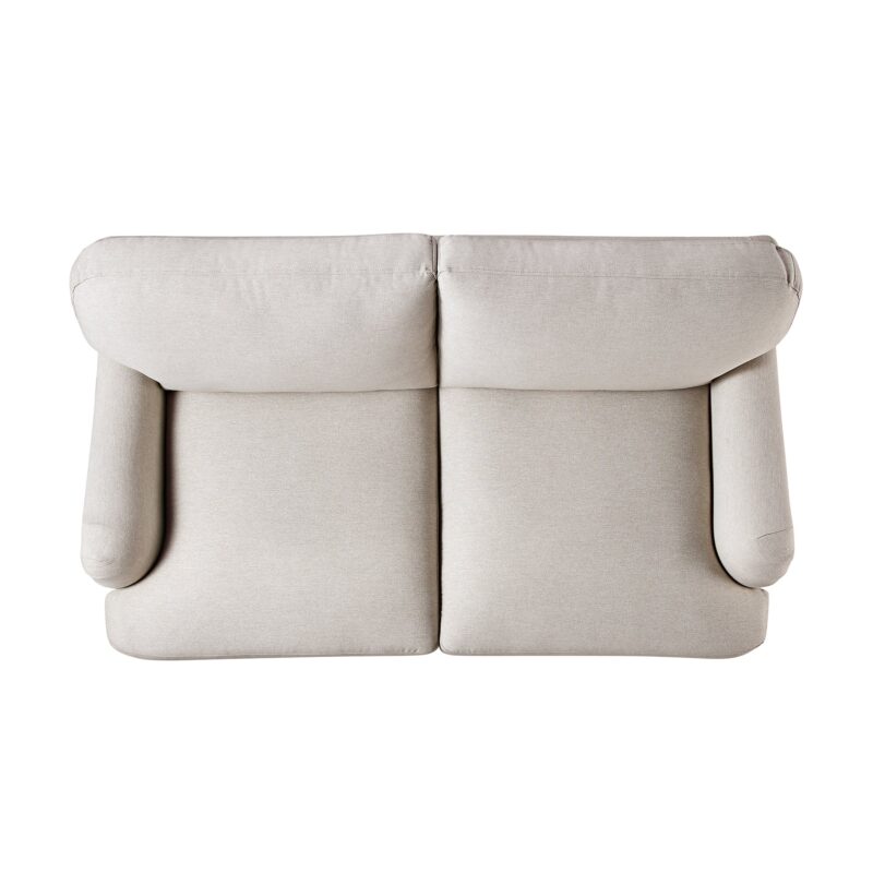 Daphnis Oatmeal Fabric Sofa, 2-Seater - Image 7