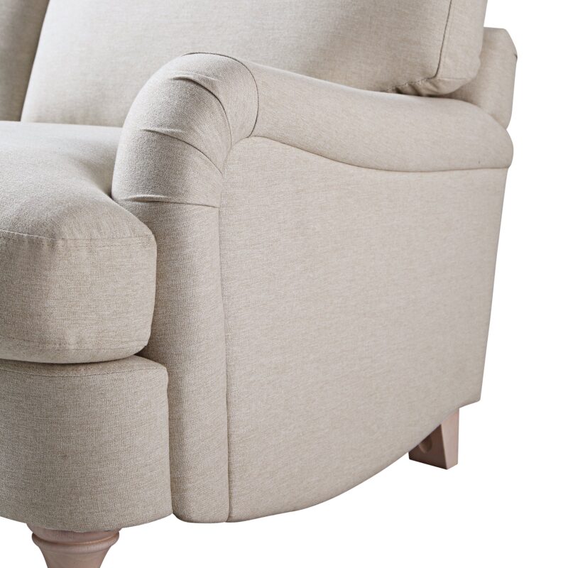 Daphnis Oatmeal Fabric Sofa, 2-Seater - Image 10