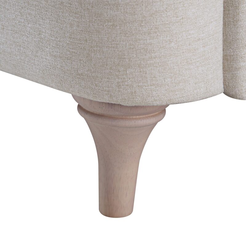 Daphnis Oatmeal Fabric Sofa, 2-Seater - Image 12