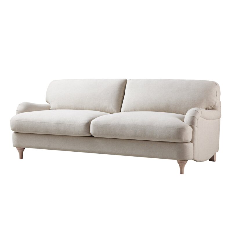 Daphnis Oatmeal Fabric Sofa, 3-Seater - Image 6