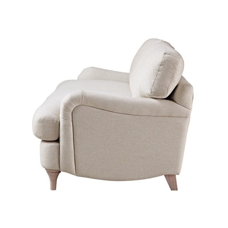 Daphnis Oatmeal Fabric Sofa, 3-Seater - Image 9