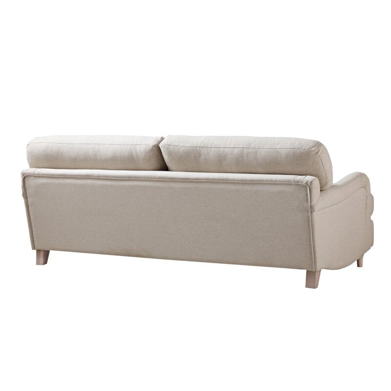 Daphnis Oatmeal Fabric Sofa, 3-Seater - Image 10