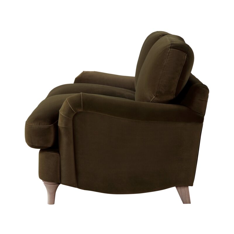 Daphnis Seaweed Velvet Sofa, 2-Seater - Image 7