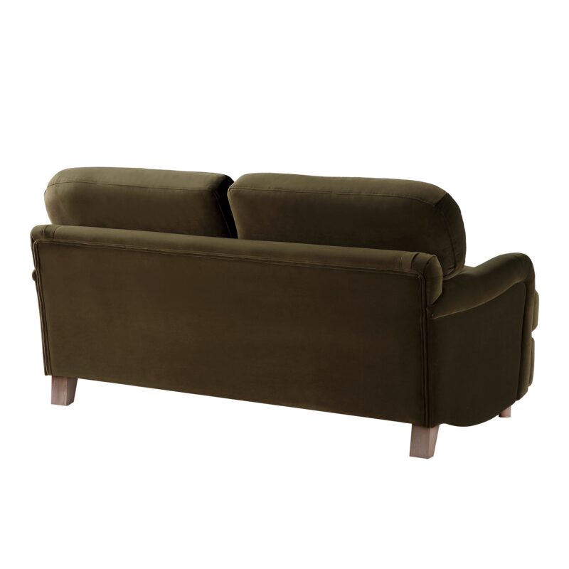 Daphnis Seaweed Velvet Sofa, 2-Seater - Image 9