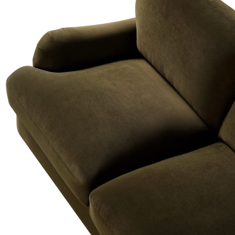 Daphnis Seaweed Velvet Sofa, 2-Seater - Image 10