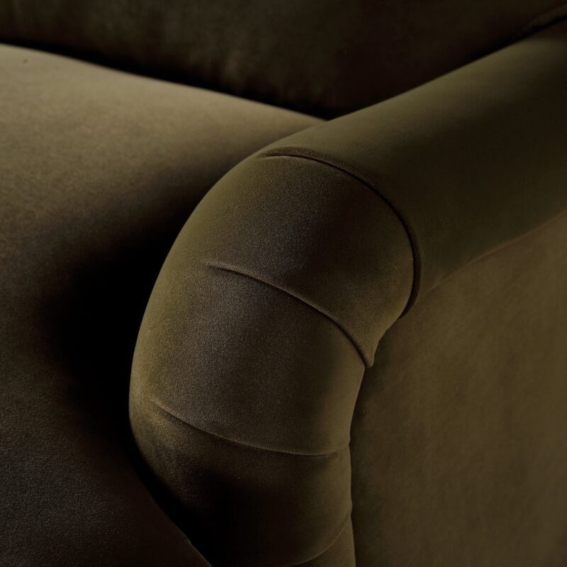 Daphnis Seaweed Velvet Sofa, 2-Seater - Image 11
