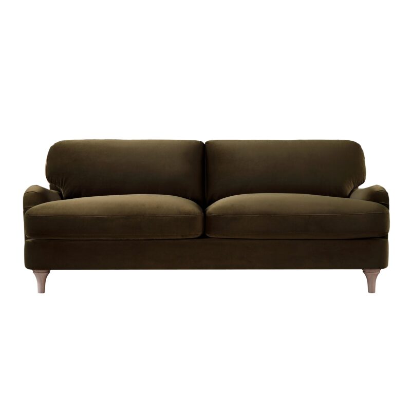 Daphnis Seaweed Velvet Sofa, 3-Seater - Image 6