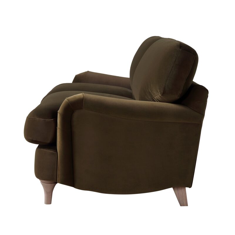 Daphnis Seaweed Velvet Sofa, 3-Seater - Image 9