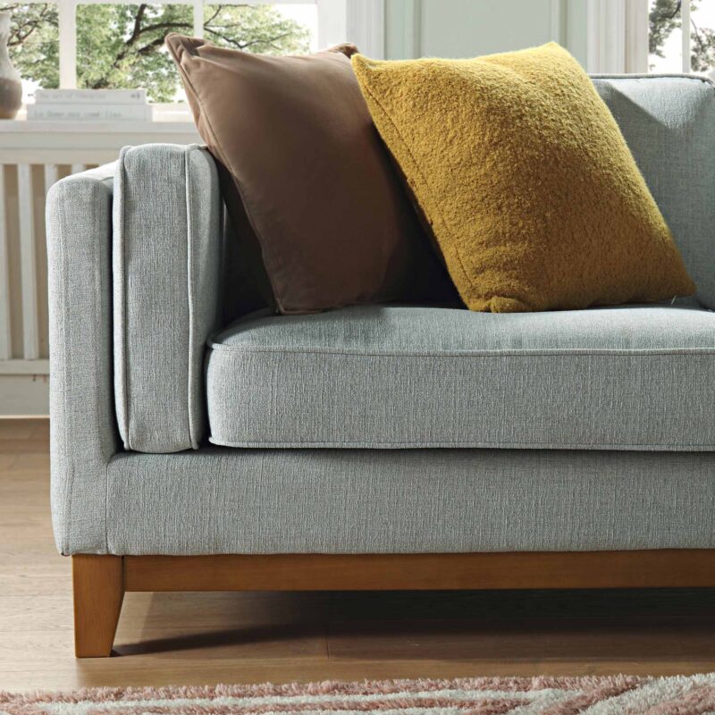 Dipley Sage Woven Fabric Grande Corner Sofa - Image 5