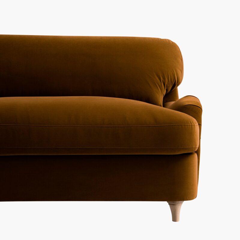 Daphnis Cinnamon Velvet Sofa Bed, Loveseat - Image 19