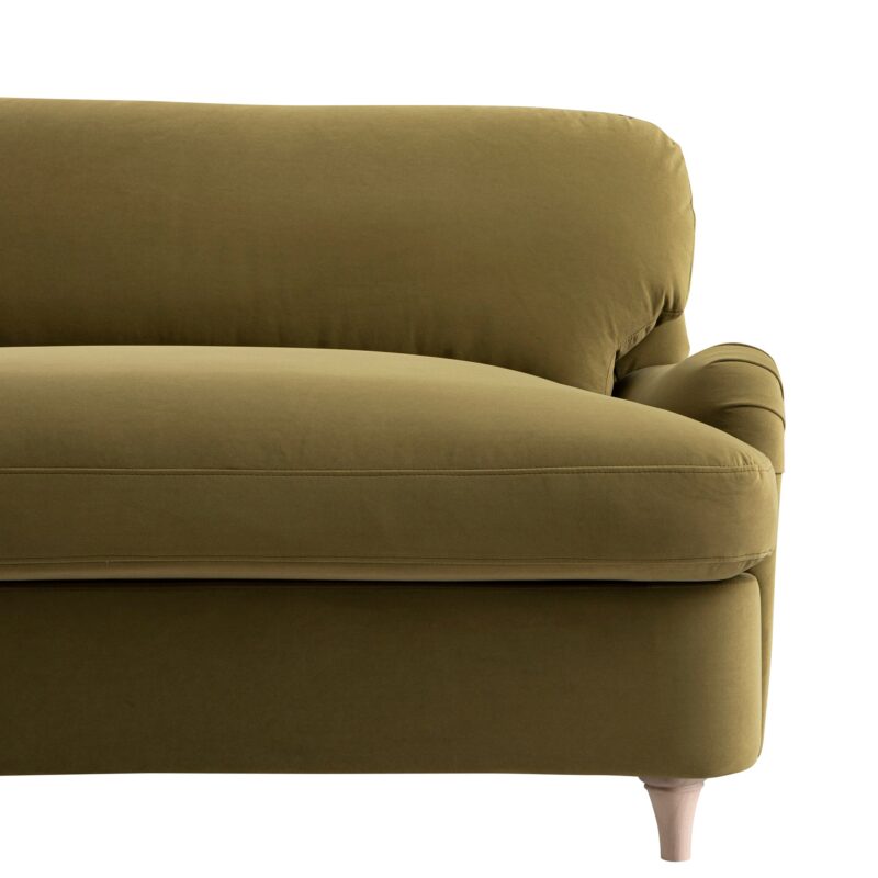Daphnis Fudge Velvet Sofa Bed, Loveseat - Image 10