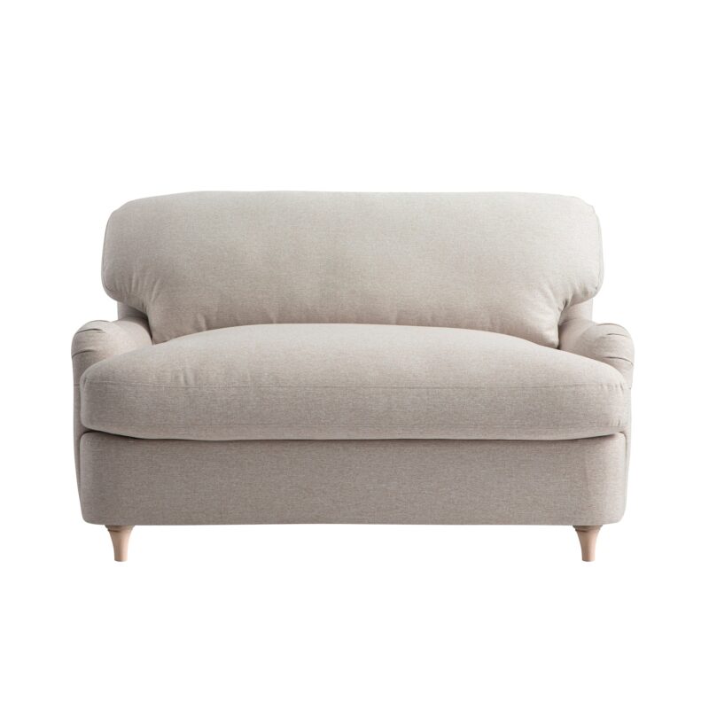 Daphnis Oatmeal Fabric Sofa Bed, Loveseat - Image 10