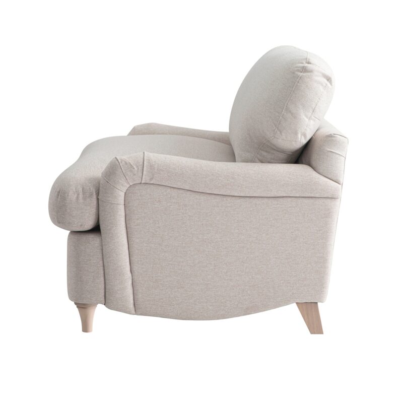 Daphnis Oatmeal Fabric Sofa Bed, Loveseat - Image 16
