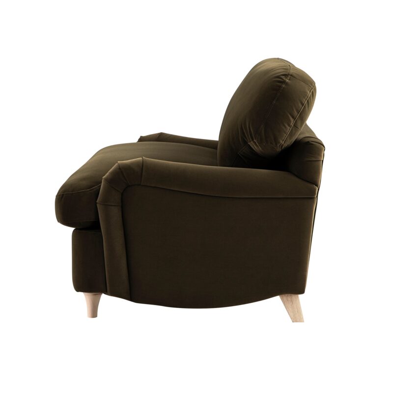 Daphnis Seaweed Velvet Sofa Bed, Loveseat - Image 16