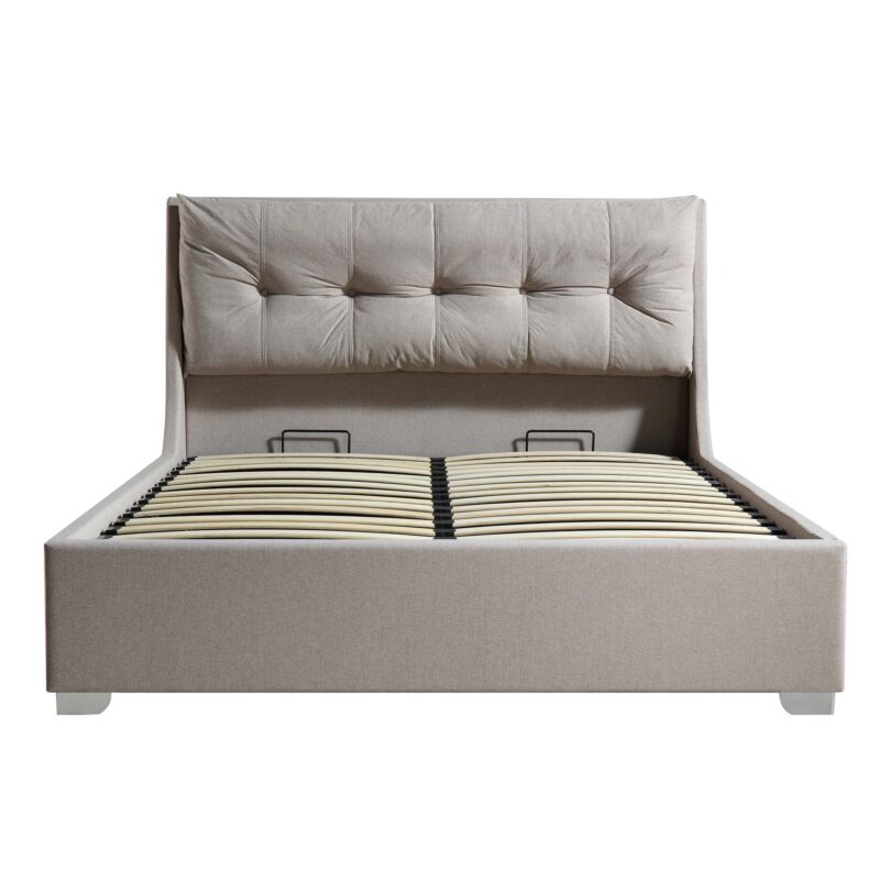 Hadley Stone Fabric Ottoman Storage Bed - Image 5