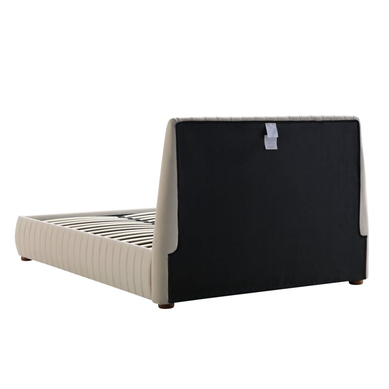 Helia Pleated Ottoman Storage Bed, Champagne Velvet - Image 11