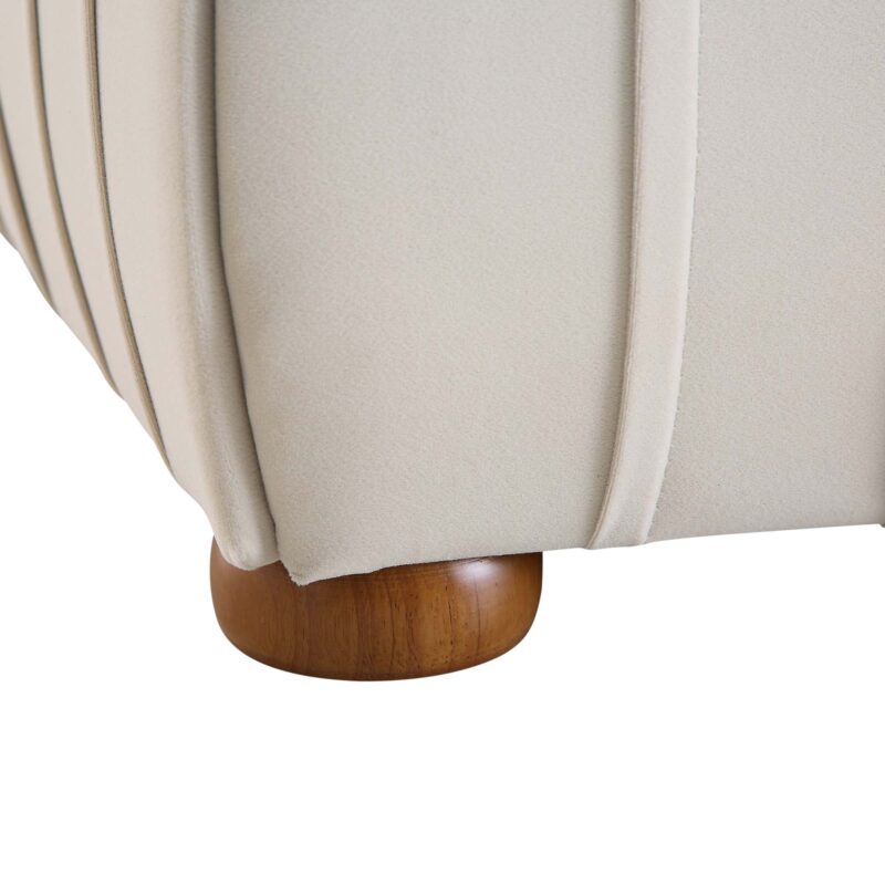 Helia Pleated Ottoman Storage Bed, Champagne Velvet - Image 16
