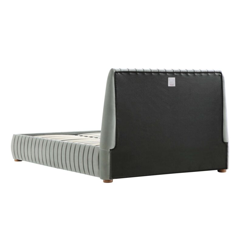 Helia Pleated Ottoman Storage Bed, Silver Grey Velvet - Image 11