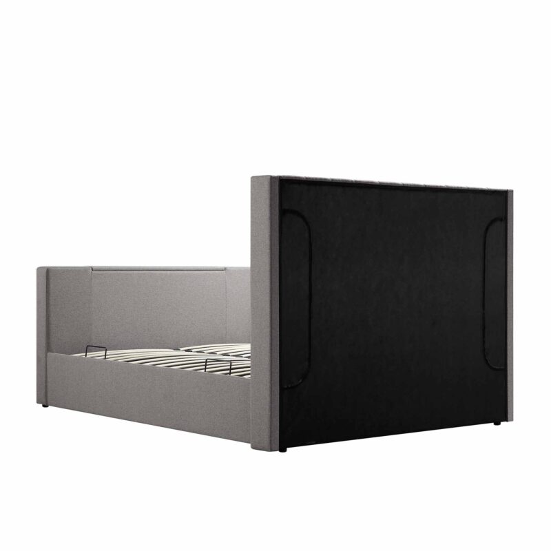 Wilton Grey Fabric Ottoman TV Bed - Image 14
