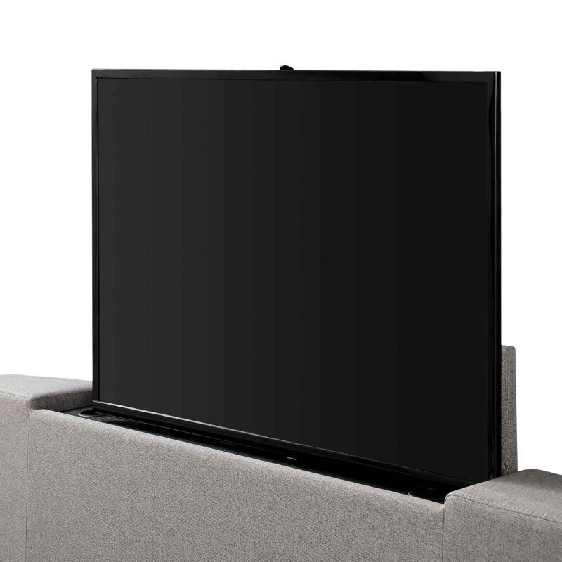 Wilton Grey Fabric Ottoman TV Bed - Image 16