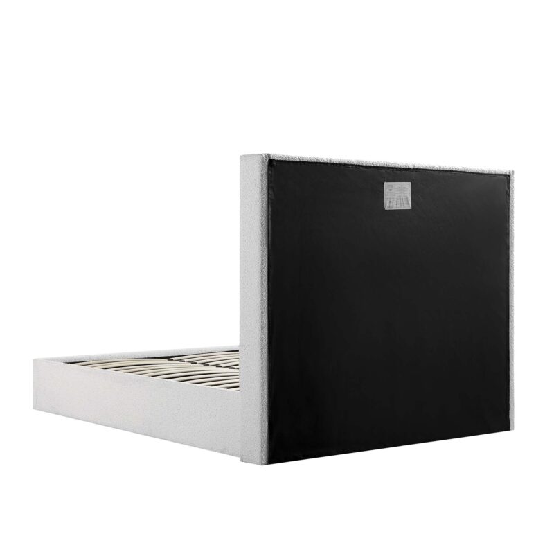 Wilton White Boucle Ottoman Storage Bed - Image 10