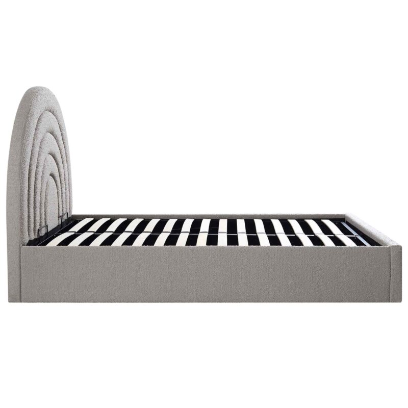 Archer Grey Boucle Ottoman Storage Bed - Image 7