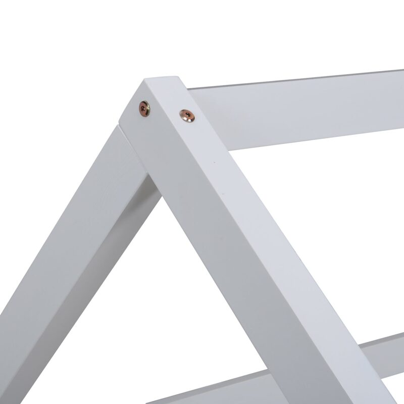 Bethwin Solid Wood Kid's House Bed in White - Image 7