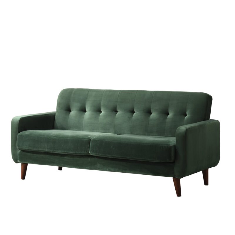 Clarence Sofa Range in Green Velvet - Image 10