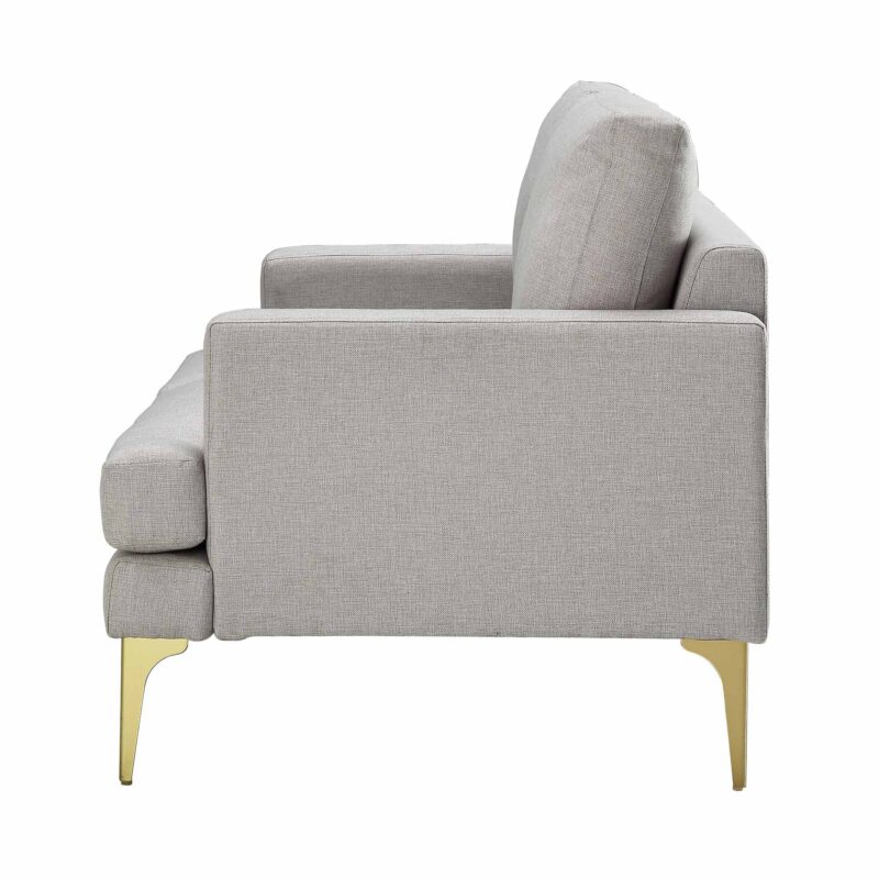 Haven Grey Fabric 2-Seater Sofa - Image 10
