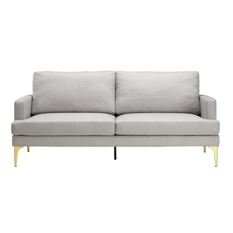 Haven Grey Fabric 3-Seater Sofa - Image 6