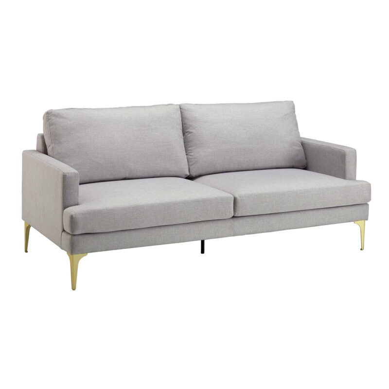 Haven Grey Fabric 3-Seater Sofa - Image 7